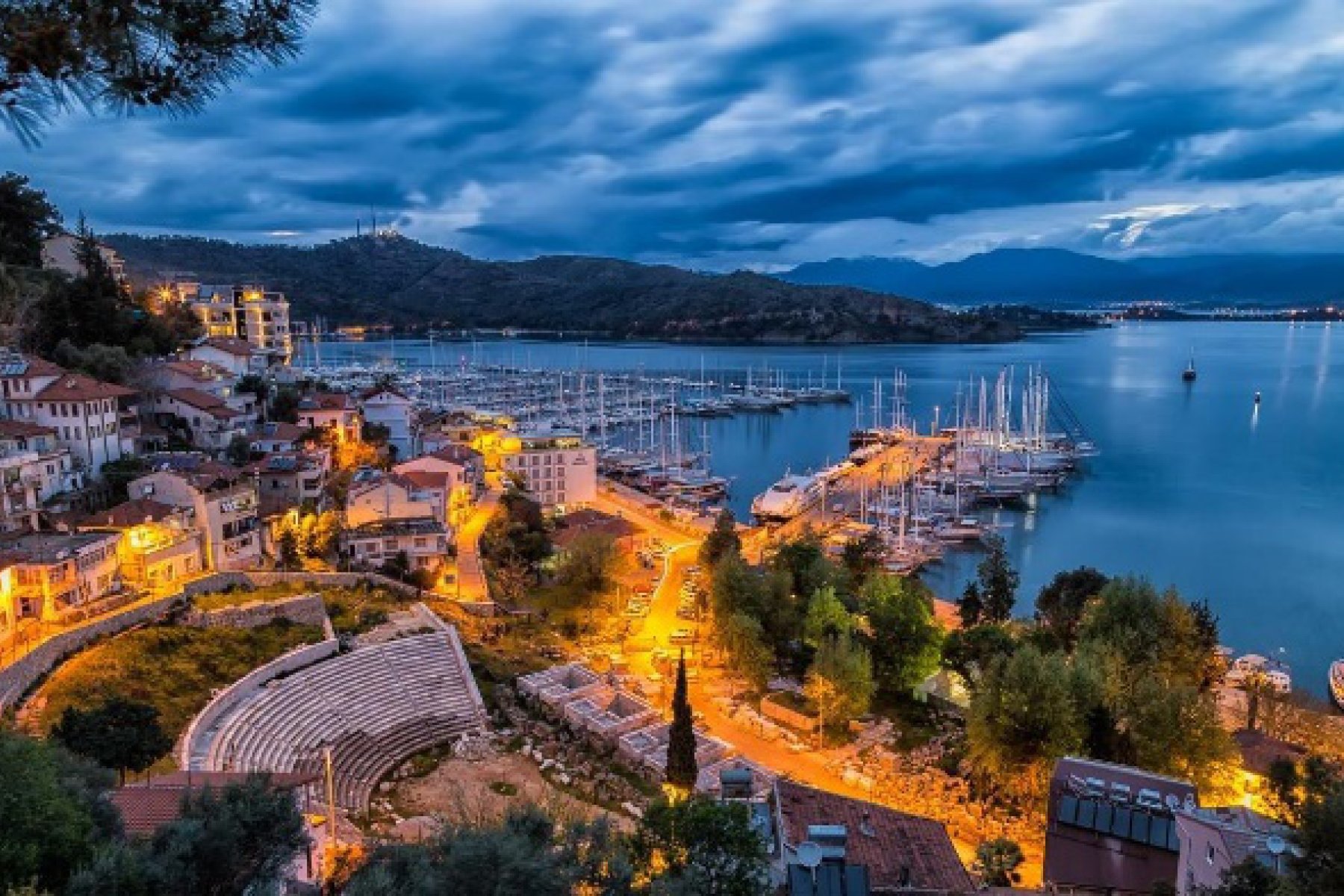 Marmaris - Fethiye Gulet Cruise Route