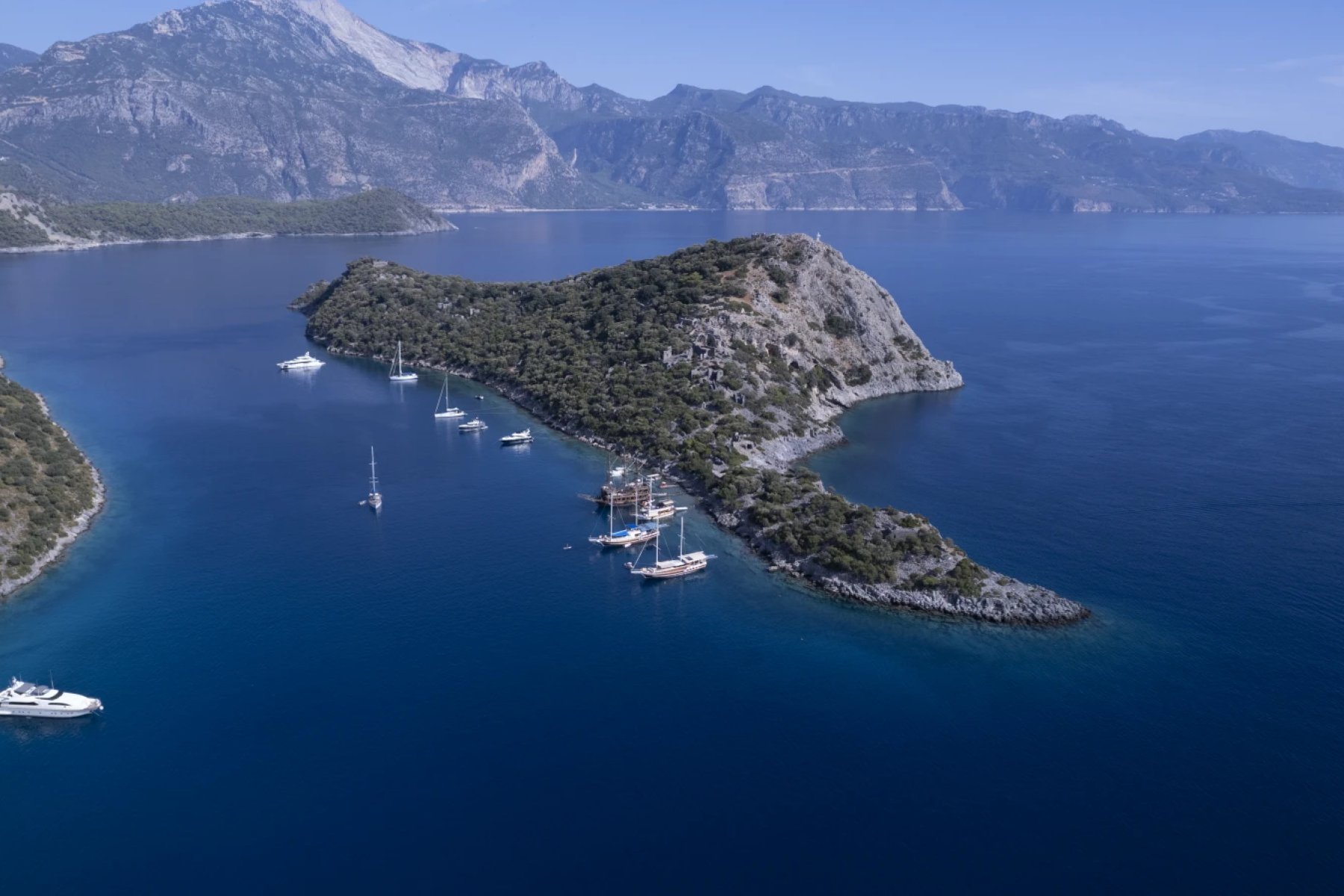 Olympos - Fethiye Gulet Cruise Route