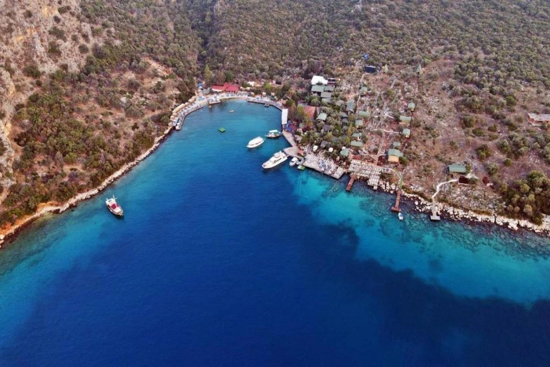 Olympos - Fethiye Gulet Cruise Route