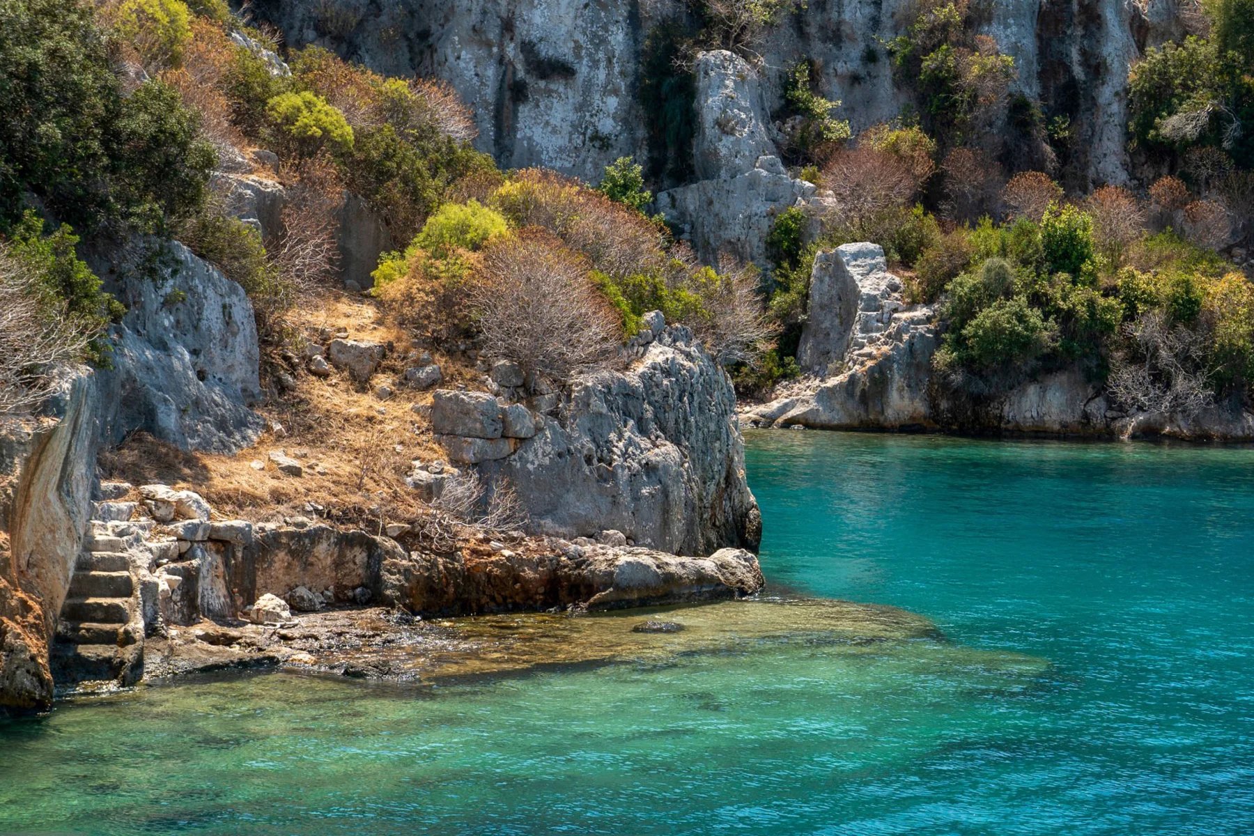 Fethiye - Bodrum Gulet Cruise Route
