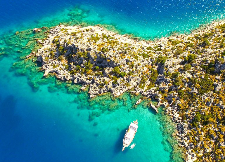 Fethiye - Bodrum Mavi Yolculuk Rotası