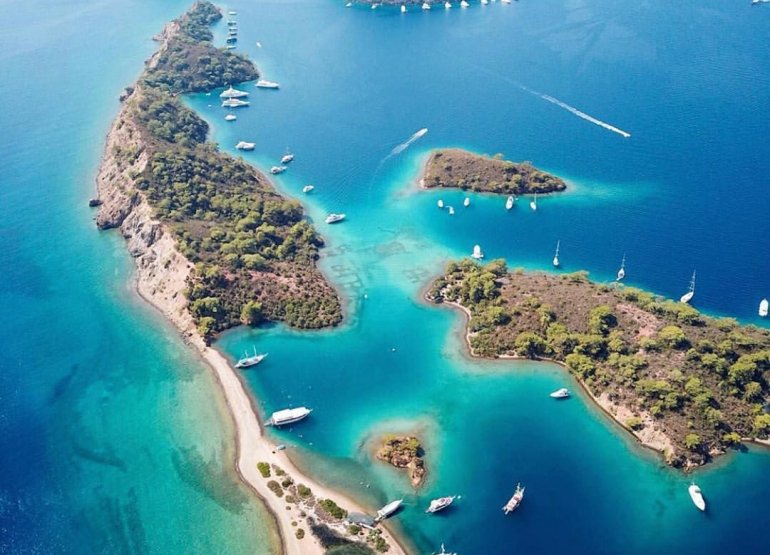 Göcek Koyları Mavi Yolcuk Rotası