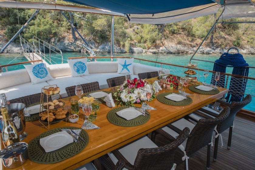 CEMRE MİLA | 8 KİŞİLİK LÜKS MAVİ TUR GULET | Okeanosyatcilik