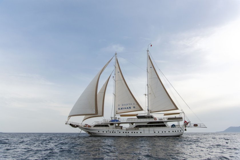 KAYHAN 11 | 20 KİŞİLİK KALABALIK GRUPLARA UYGUN LÜKS GULET | Okeanosyatcilik