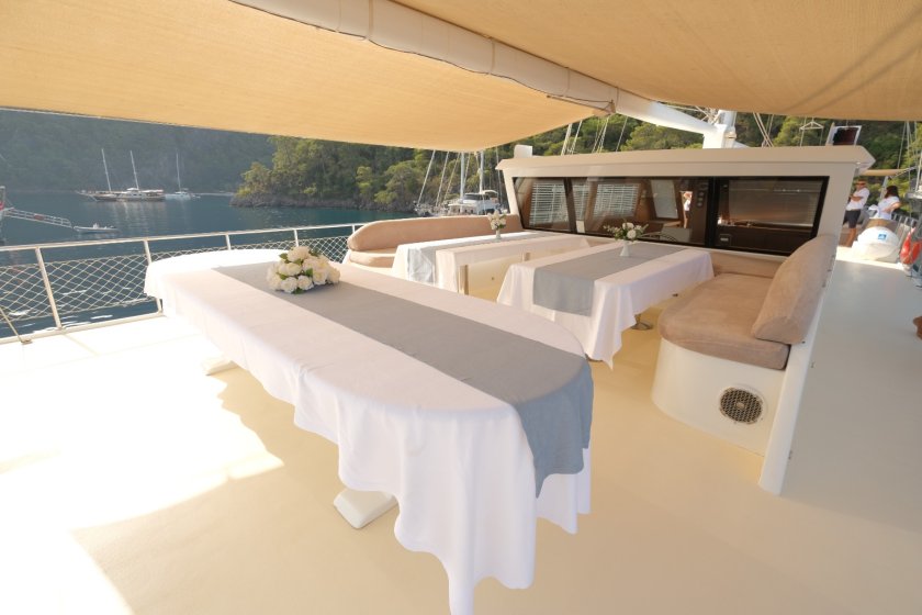 KAYHAN 11 | 20 KİŞİLİK KALABALIK GRUPLARA UYGUN LÜKS GULET | Okeanosyatcilik