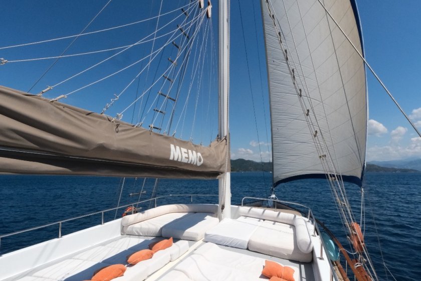 M/S GULET MEMO SAIL TURKEY | BLUE CRUISE | Okeanosyachting |
