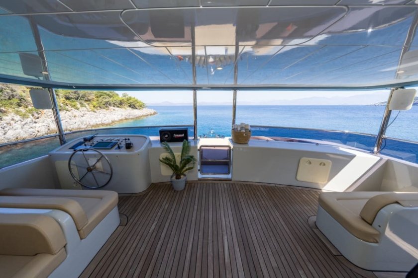 SIMAY F TRAWLER | FETHIYE DELUXE 8 PERSON TRAWLER CHARTER | Okeanosyatcilik