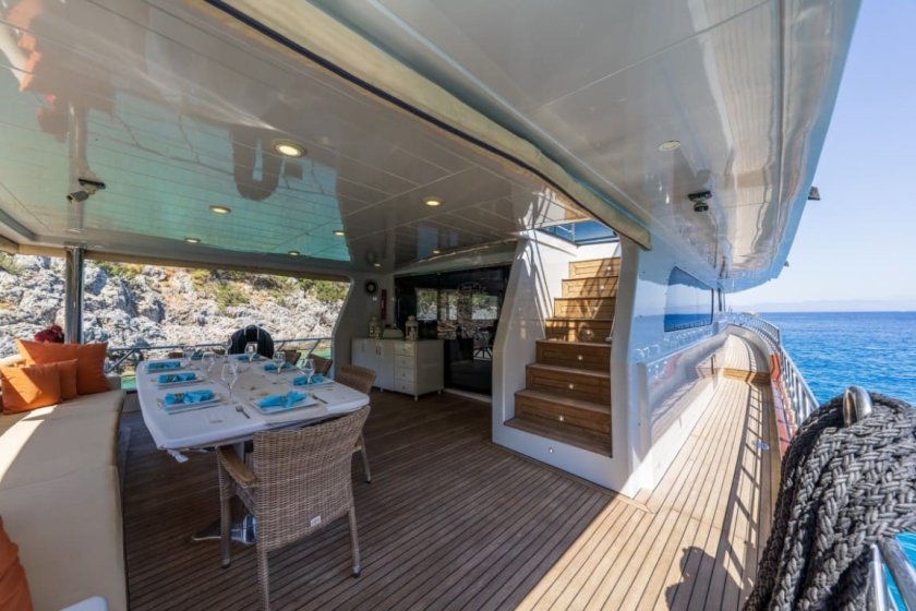 SIMAY F TRAWLER | FETHIYE DELUXE 8 PERSON TRAWLER CHARTER | Okeanosyatcilik