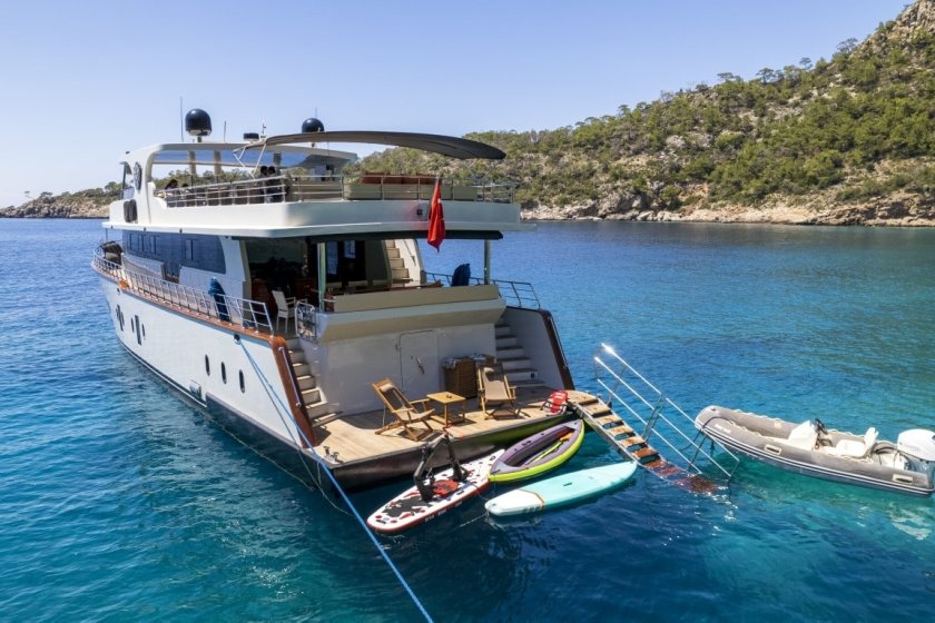 SIMAY S TRAWLER | FETHIYE DELUXE 10 KIŞILIK TRAWLER KIRALAMA | HAFTALIK MAVI YOLCULUK| Okeanosyatcilik