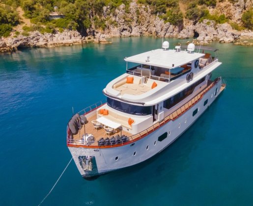 SIMAY M TRAWLER | PRIVATE LUXURY FAMILY TRAWLER FETHIYE | Okeanosyachting