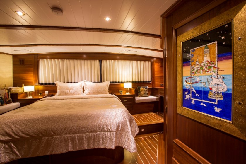 ECE BERRAK | 10 KİŞİLİK 5 KAMARA KLİMALI ULTRA LÜKS GULET EGE TEKNE TURU | Okeanosyatcilik