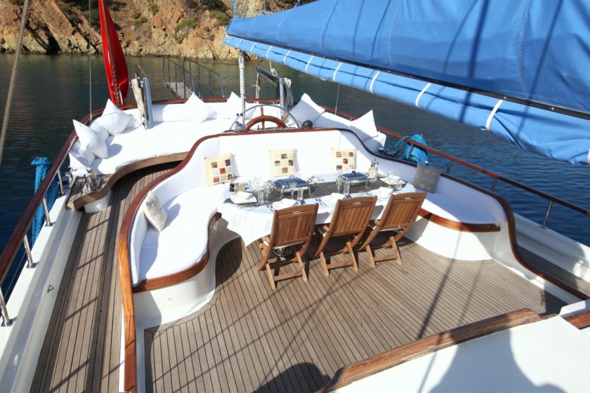 ECE BERRAK | 10 KİŞİLİK 5 KAMARA KLİMALI ULTRA LÜKS GULET EGE TEKNE TURU | Okeanosyatcilik