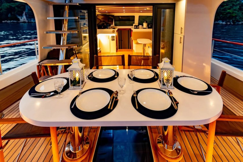 BERNİS | FETHİYE VE GÖCEK KİRALIK MODERN TEKNE