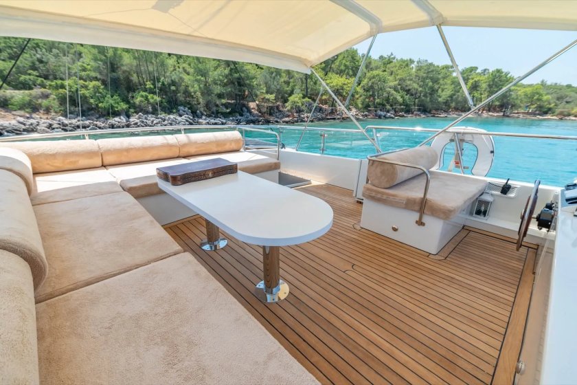 BERNİS | FETHİYE VE GÖCEK KİRALIK MODERN TEKNE