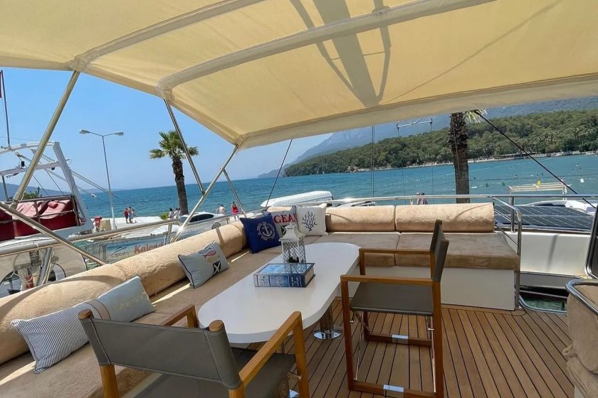 BERNİS | FETHİYE VE GÖCEK KİRALIK MODERN TEKNE