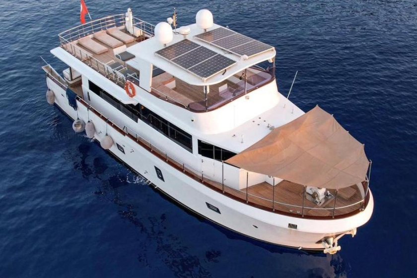 RUZANNA 1 | FETHİYE GÖCEK KİRALIK LÜKS 3 KABİN TRAWLER