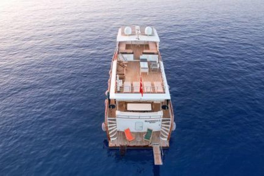 RUZANNA 1 | FETHİYE GÖCEK KİRALIK LÜKS 3 KABİN TRAWLER