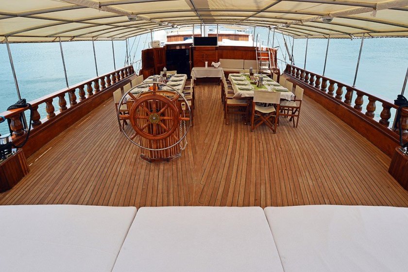 HOLİDAY 10 | FETHİYE 22 KİŞİLİK LÜKS MAVİ YOLCULUK GULETİ | Okeanosyatcilik