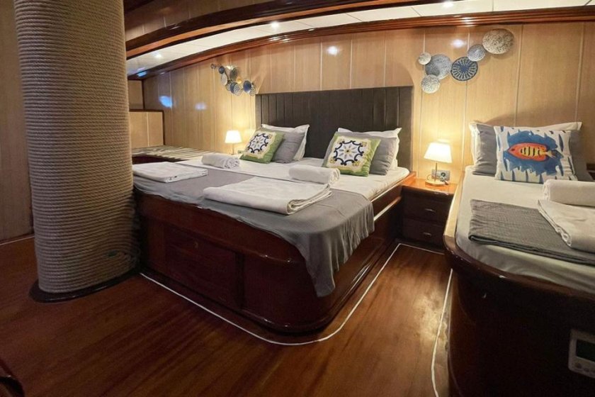 Gümüş 1 | Marmaris 8 Cabin VIP Gulet Charter | Okeanosyachting