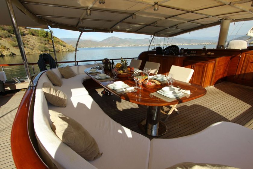 DEAR LİLA | 12 KİŞİLİK 6 KAMARALI LÜKS MAVİ TUR GULETİ | Okeanosyatcilik