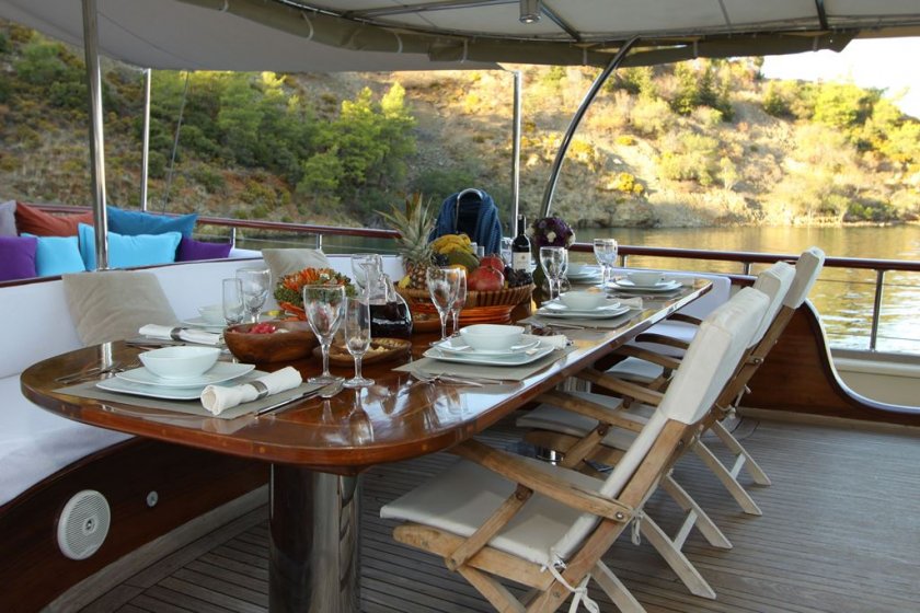 DEAR LİLA | 12 KİŞİLİK 6 KAMARALI LÜKS MAVİ TUR GULETİ | Okeanosyatcilik