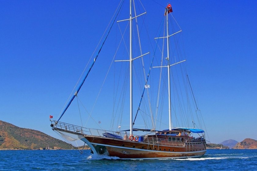 ALEYNA 3 | 12 KİŞİLİK KONFORLU MAVİ YOLCULUK GULETİ | Okeanosyatcilik