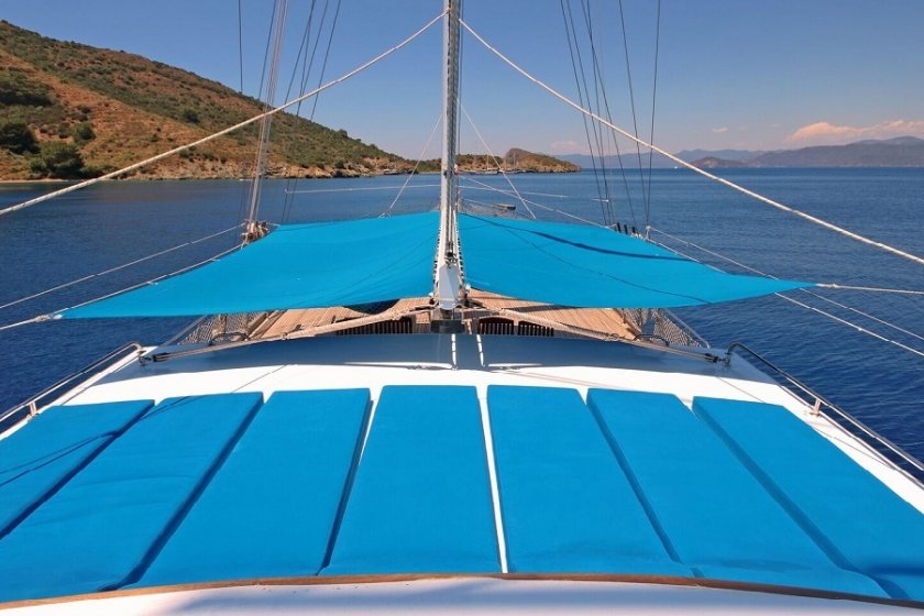 ALEYNA 3 | 12 KİŞİLİK KONFORLU MAVİ YOLCULUK GULETİ | Okeanosyatcilik