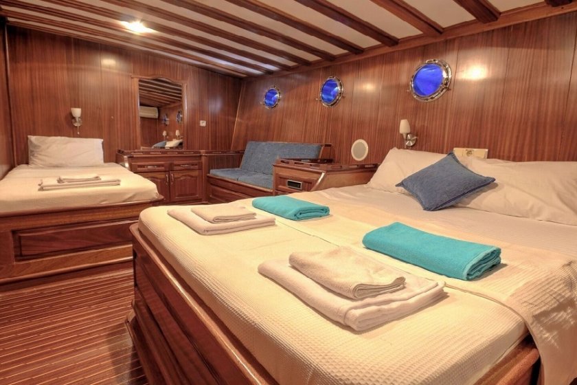 ALEYNA 3 | 12 KİŞİLİK KONFORLU MAVİ YOLCULUK GULETİ | Okeanosyatcilik