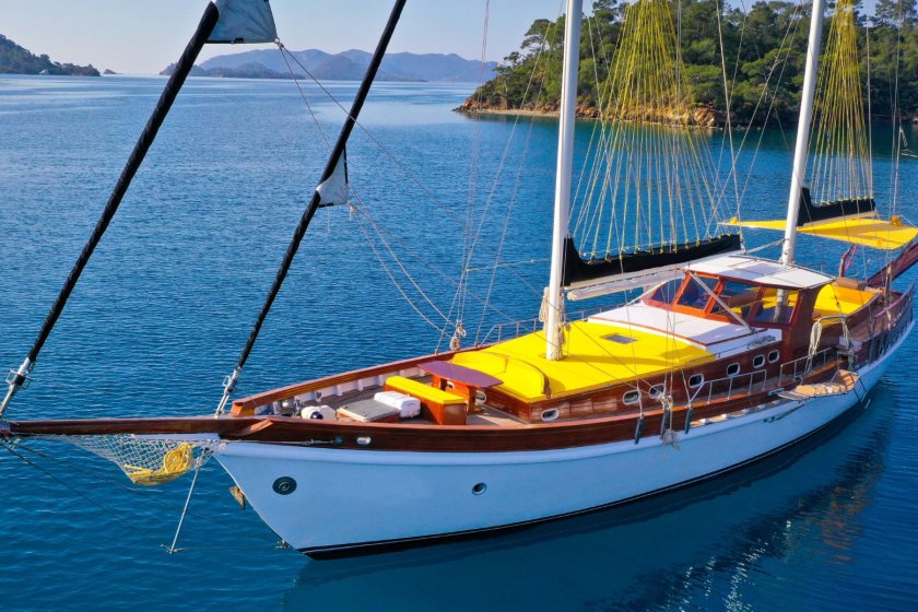 HÜLYAM 1 | 10 KİŞİLİK GÖCEK KOYLARI TEKNE KİRALAMA | Okeanosyatcilik