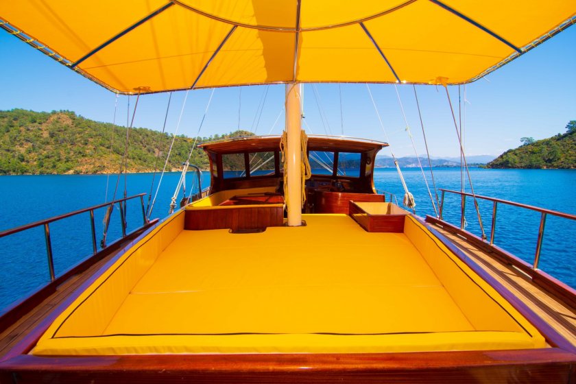 HÜLYAM 1 | 10 KİŞİLİK GÖCEK KOYLARI TEKNE KİRALAMA | Okeanosyatcilik