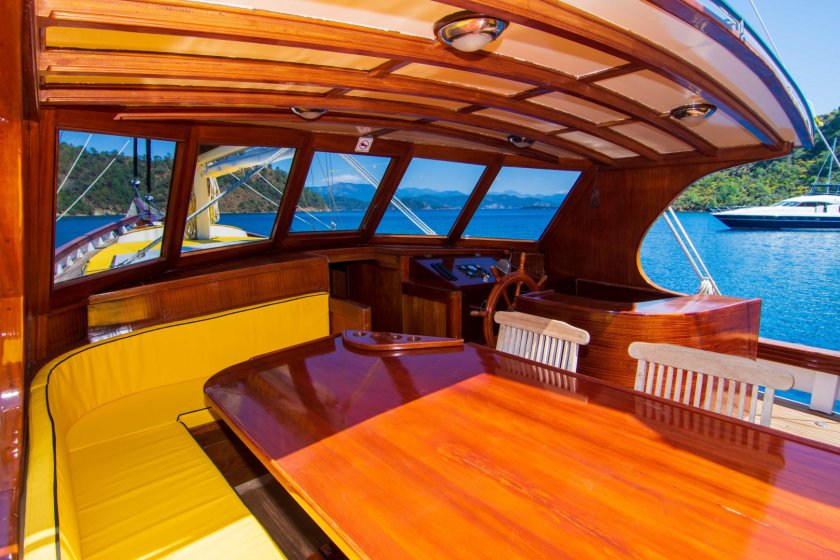 HÜLYAM 1 | 10 KİŞİLİK GÖCEK KOYLARI TEKNE KİRALAMA | Okeanosyatcilik