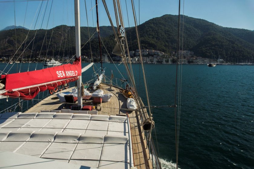 SEA ANGEL 2 | 16 KİŞİLİK KALABALIK GRUPLAR İÇİN FETHİYE MAVİ TUR GULETİ | Okeanosyatcilik