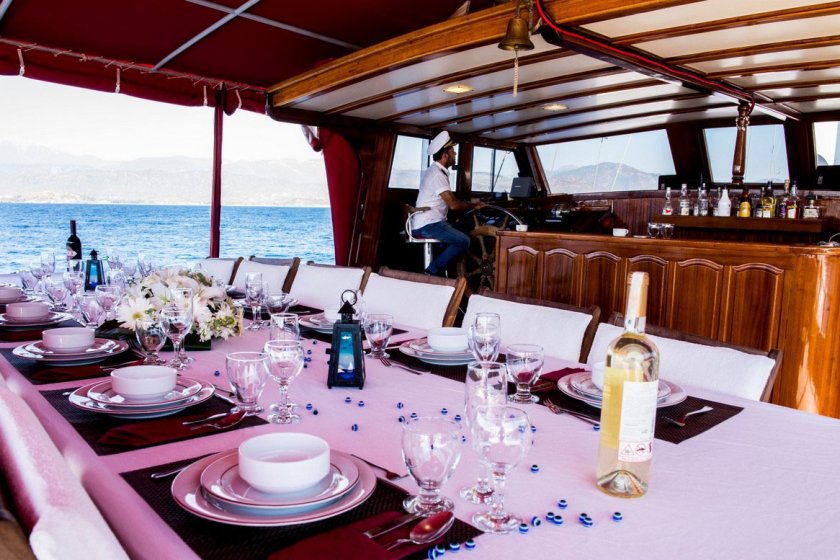 SEA ANGEL 2 | 16 KİŞİLİK KALABALIK GRUPLAR İÇİN FETHİYE MAVİ TUR GULETİ | Okeanosyatcilik