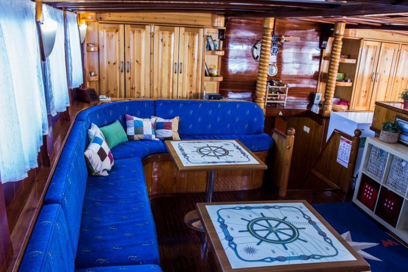 SEA ANGEL 2 | 16 KİŞİLİK KALABALIK GRUPLAR İÇİN FETHİYE MAVİ TUR GULETİ | Okeanosyatcilik