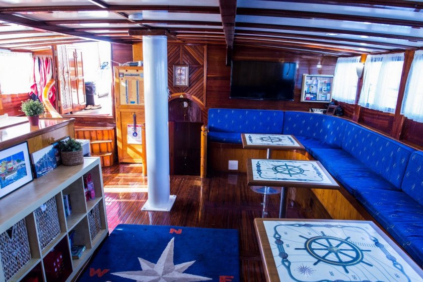 SEA ANGEL 2 | 16 KİŞİLİK KALABALIK GRUPLAR İÇİN FETHİYE MAVİ TUR GULETİ | Okeanosyatcilik