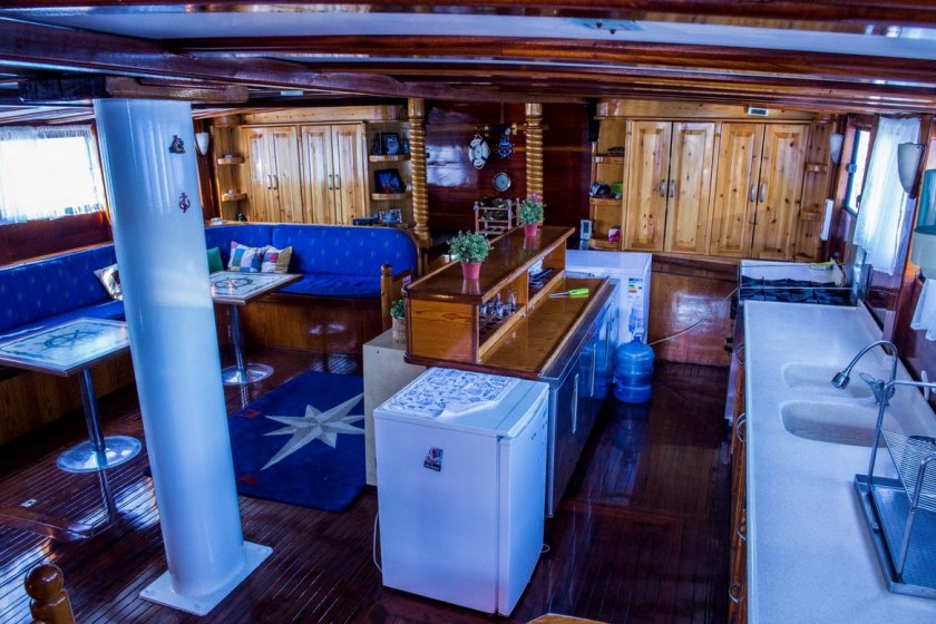 SEA ANGEL 2 | 16 KİŞİLİK KALABALIK GRUPLAR İÇİN FETHİYE MAVİ TUR GULETİ | Okeanosyatcilik