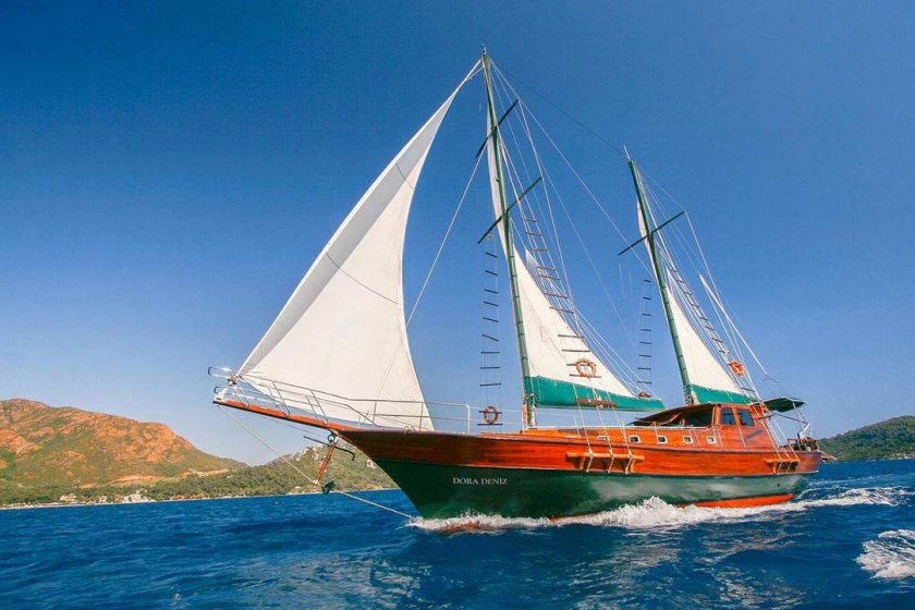 DORA DENİZ | 6 KİŞİLİK FETHİYE GÖCEK MARMARİS TEKNE TURU | Okeanosyatcilik