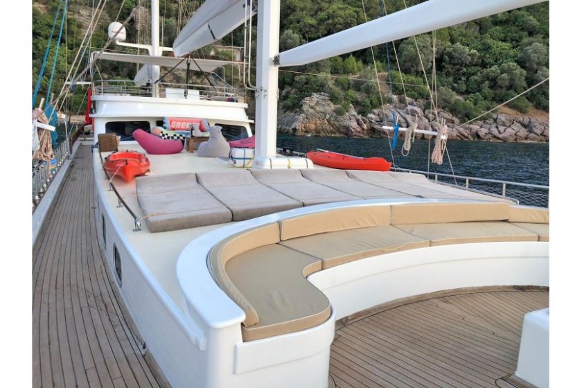 LUCE DEL MARE | FETHİYE 10 KİŞİLİK ULTRA LÜKS MAVİ YOLCULUK GULETİ | Okeanosyatcilik