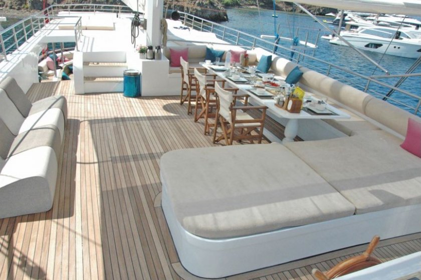 LUCE DEL MARE | FETHİYE 10 KİŞİLİK ULTRA LÜKS MAVİ YOLCULUK GULETİ | Okeanosyatcilik