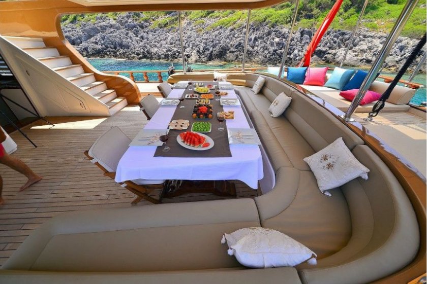 LUCE DEL MARE | FETHİYE 10 KİŞİLİK ULTRA LÜKS MAVİ YOLCULUK GULETİ | Okeanosyatcilik