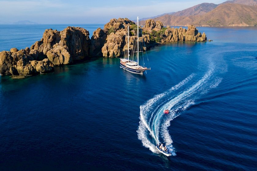 BLUE HEAVEN | 5 KABİN 9 KİŞİLİK ULTRA LÜKS GULET İLE BODRUM TEKNE TURU | Okeanosyatcilik