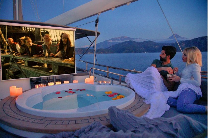 PERDUE | 6 KİŞİLİK LÜKS MAVİ TUR GULET | Okeanosyatcilik