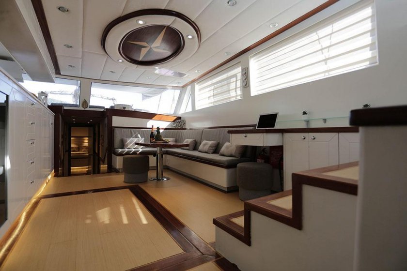 GRAND SAİLOR | MARMARİS 10 KİŞİLİK KLİMALI LÜKS GULET | Okeanosyatcilik