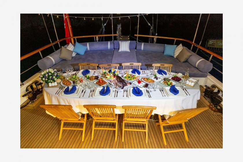 GRAND SAİLOR | MARMARİS 10 KİŞİLİK KLİMALI LÜKS GULET | Okeanosyatcilik