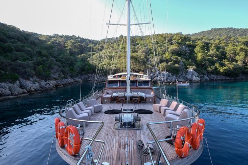 GRANDE PEDRA | 12 KİŞİLİK LÜKS FETHİYE MAVİ YOLCULUK GULETİ | Okeanosyatcilik