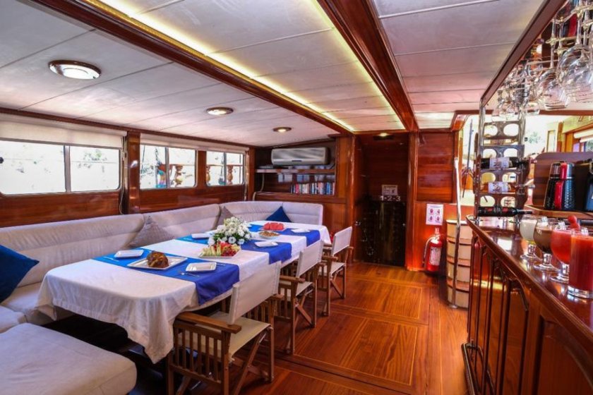 GRANDE PEDRA | 12 KİŞİLİK LÜKS FETHİYE MAVİ YOLCULUK GULETİ | Okeanosyatcilik