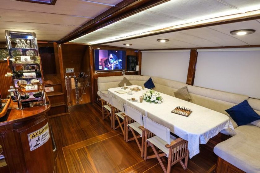 GRANDE PEDRA | 12 KİŞİLİK LÜKS FETHİYE MAVİ YOLCULUK GULETİ | Okeanosyatcilik