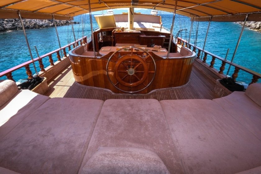 GRANDE PEDRA | 12 KİŞİLİK LÜKS FETHİYE MAVİ YOLCULUK GULETİ | Okeanosyatcilik