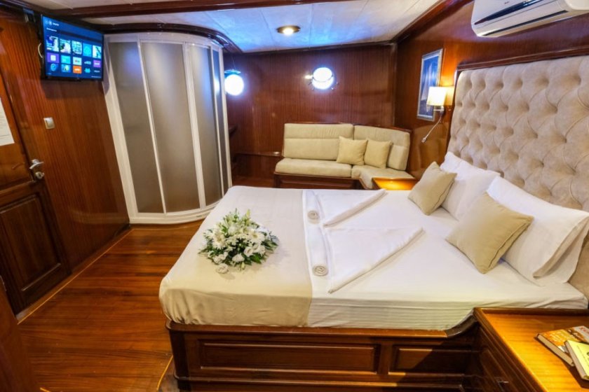 GRANDE PEDRA | 12 KİŞİLİK LÜKS FETHİYE MAVİ YOLCULUK GULETİ | Okeanosyatcilik