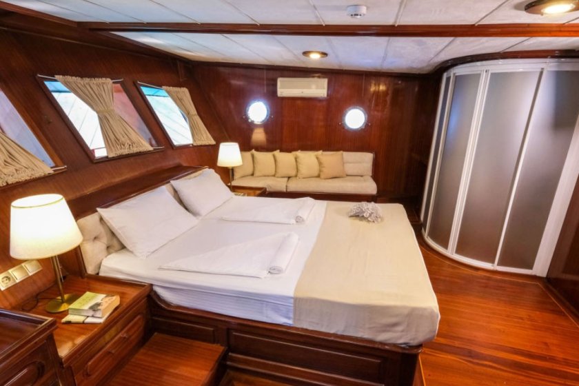 GRANDE PEDRA | 12 KİŞİLİK LÜKS FETHİYE MAVİ YOLCULUK GULETİ | Okeanosyatcilik